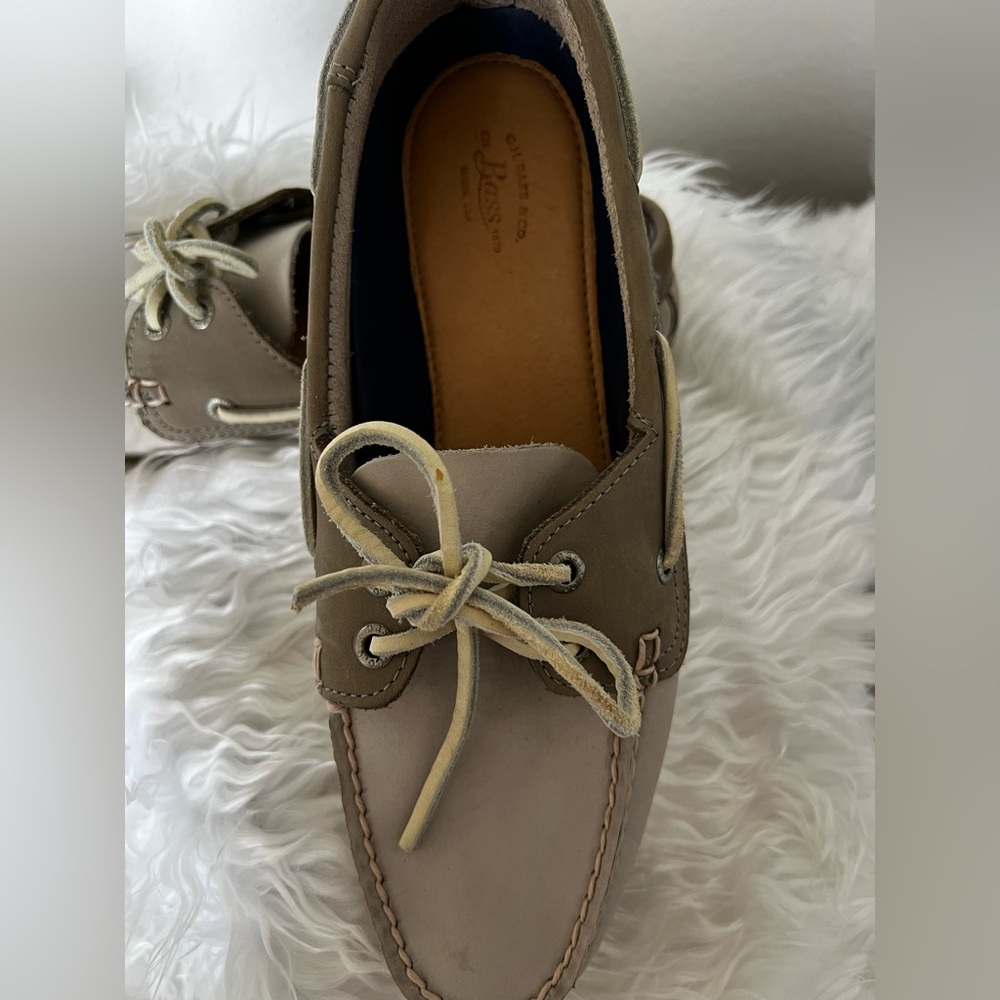 GH Bass Boat shoes Castoffs 2 tone gray size 10